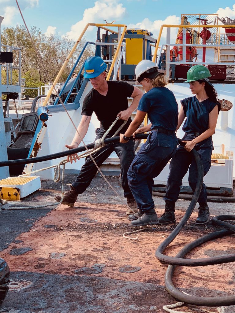 Hurricane Laura - Working on Ships