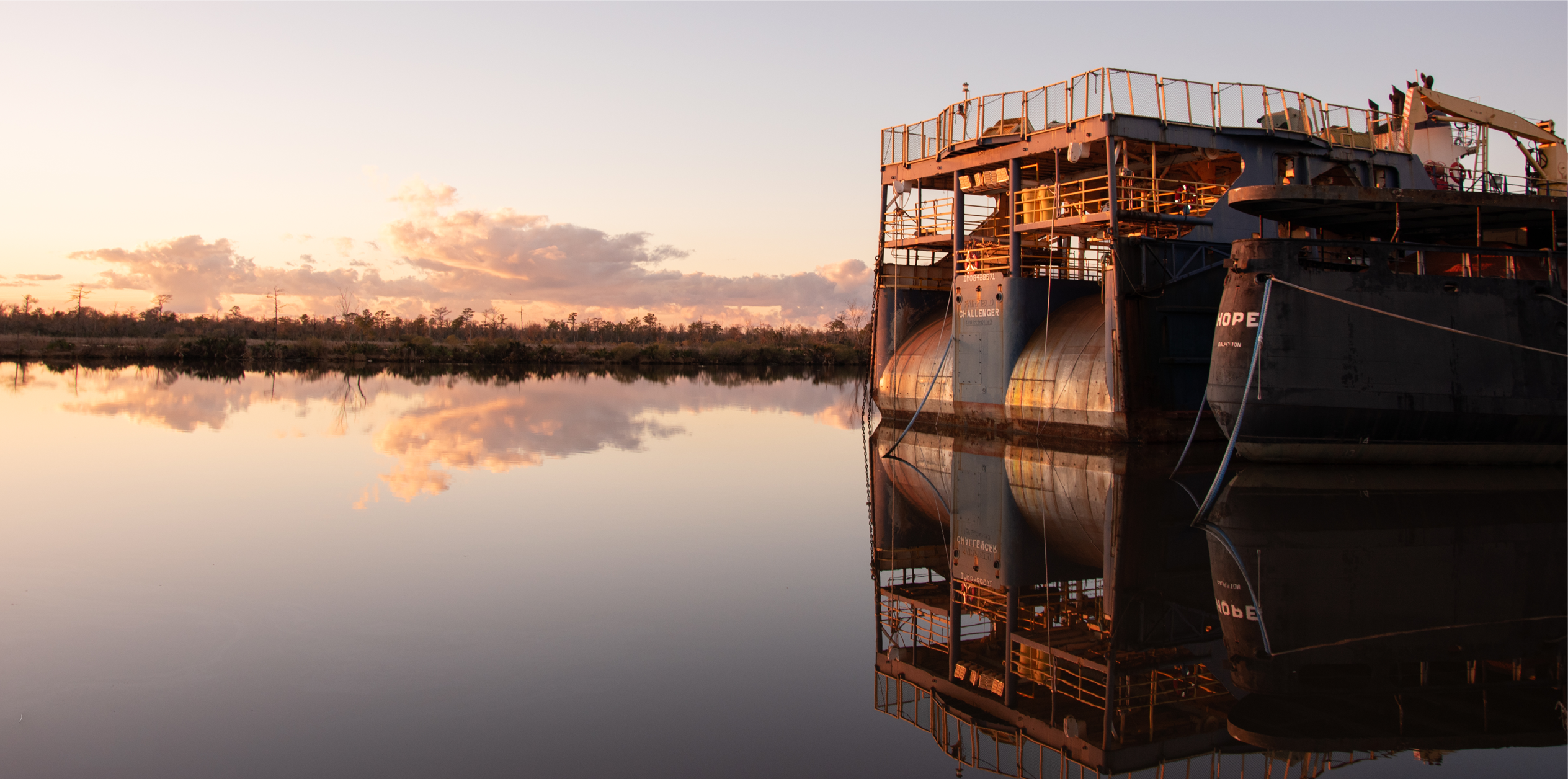 Port Mercy in Lake Charles, LA on the Calcasieu River.